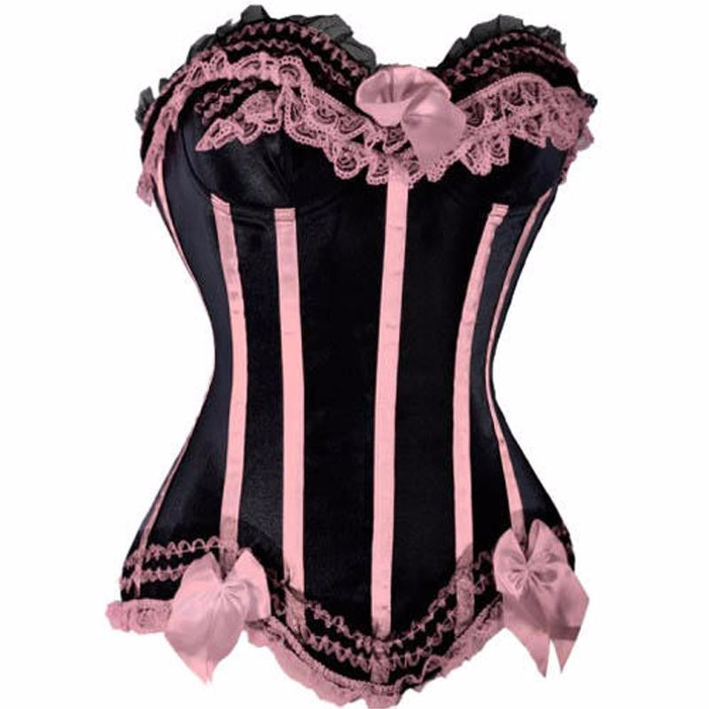 Women Steampunk Corset Lace Up Bustiers - Sins & Temptations