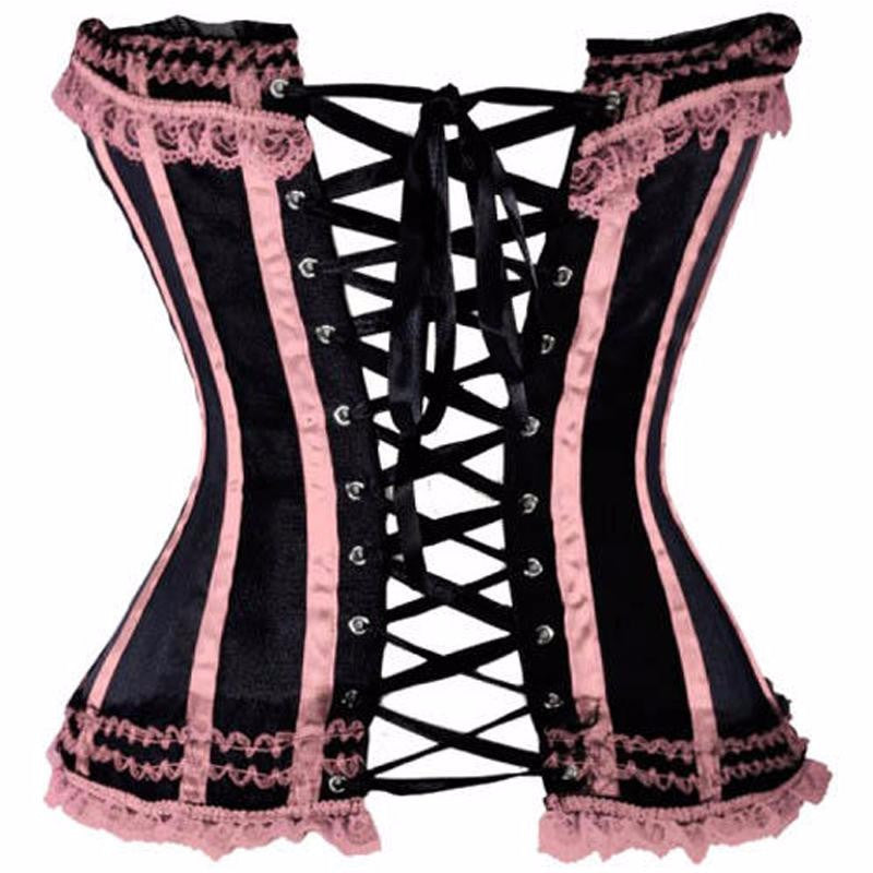 Women Steampunk Corset Lace Up Bustiers - Sins & Temptations