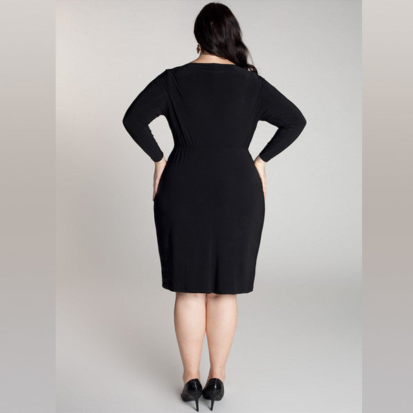 Plus Size Elegant Office Dress - Sins & Temptations