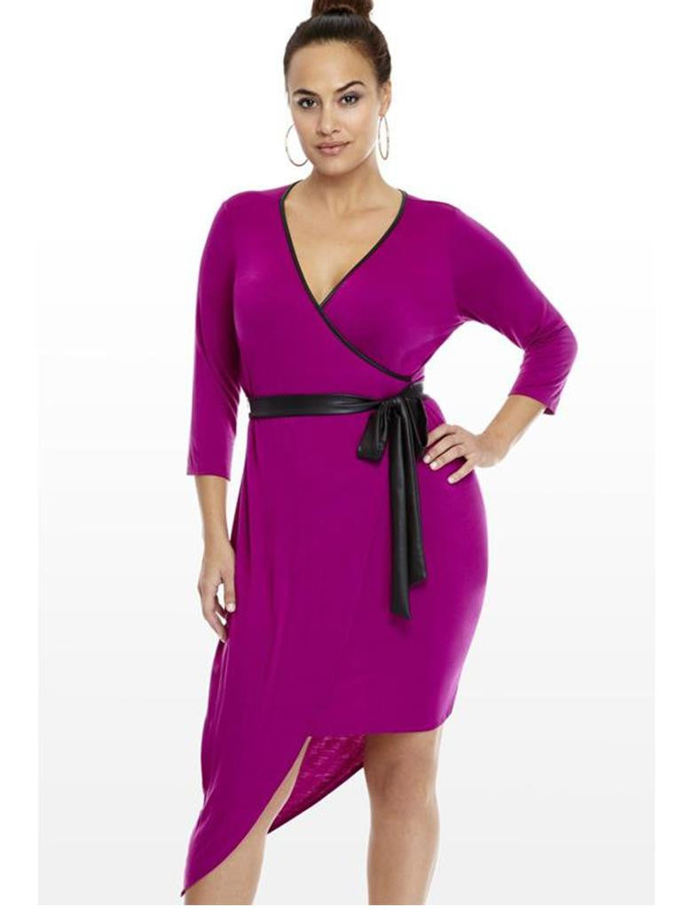 Fashion V-neck Women Club Dress Robe - Sins & Temptations