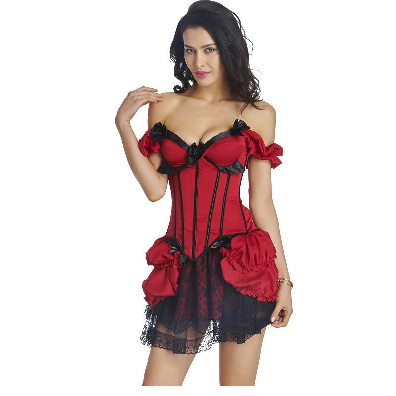 Robe Mini Waist Corset Dress - Sins & Temptations