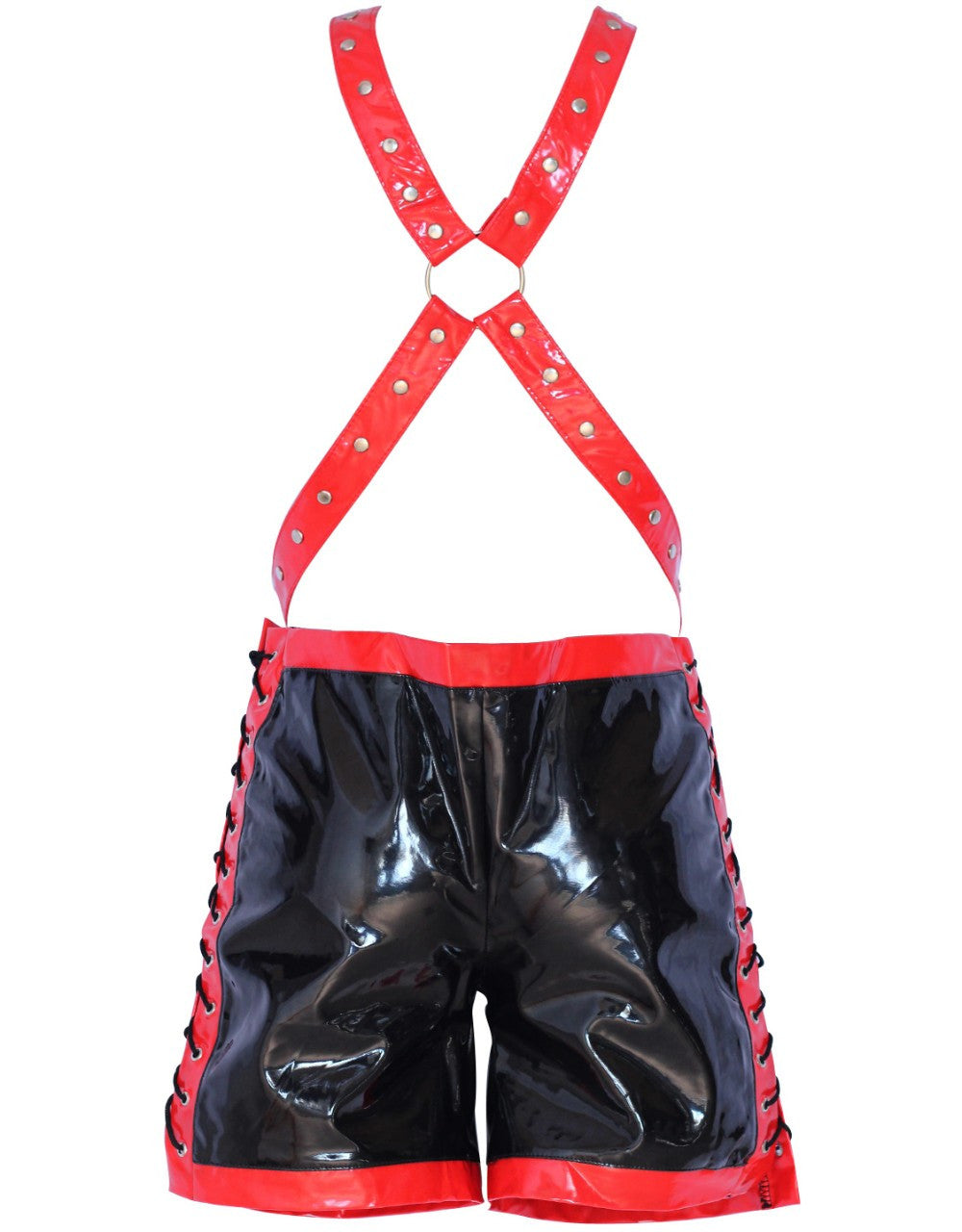 Mens Sexy Vinyl Lingerie Set - Sins & Temptations