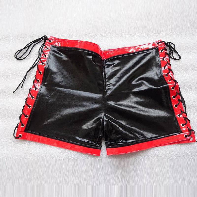 Mens Sexy Vinyl Lingerie Set - Sins & Temptations