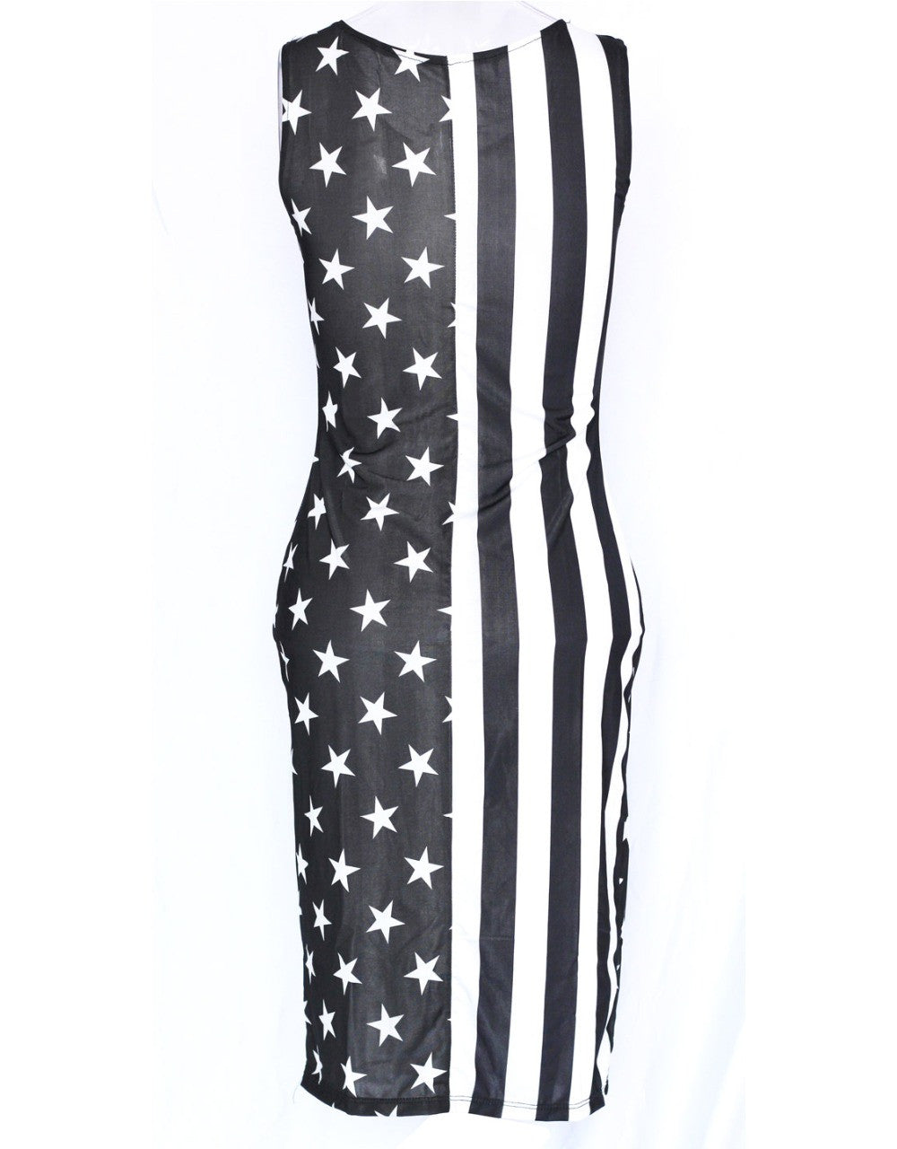 USA Midi Flag Pattern Women Casual Dress - Sins & Temptations