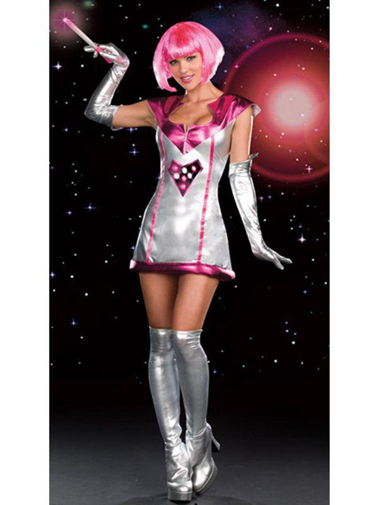 Womens Vinyl Leather Mini Dress Costume - Sins & Temptations