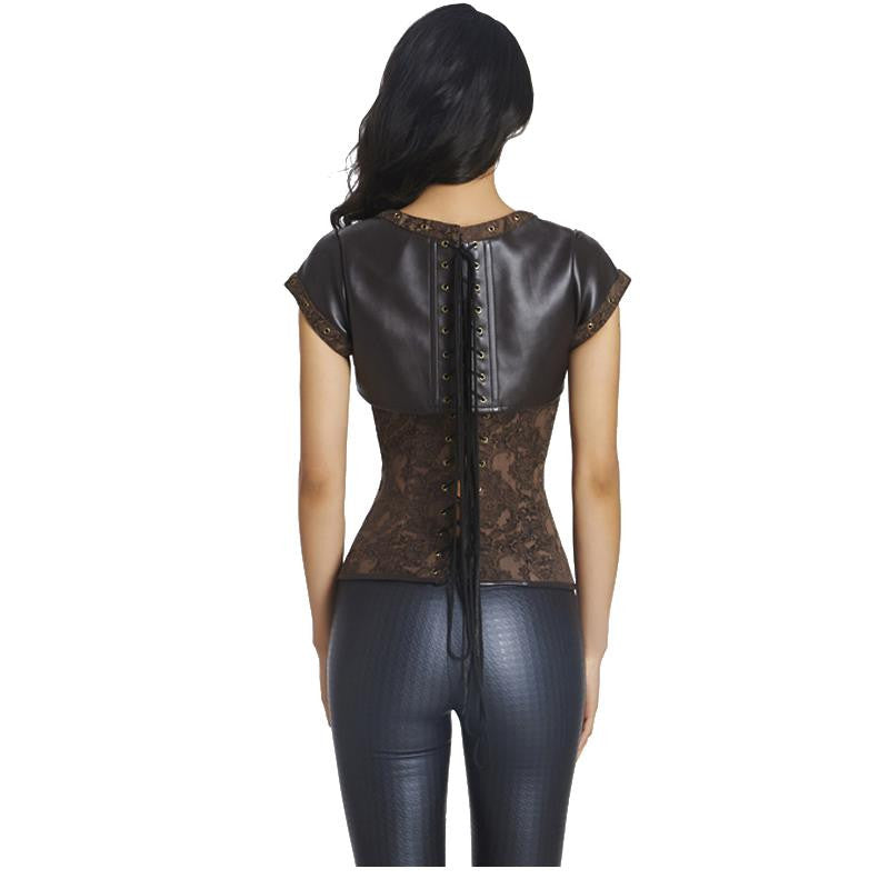Hot Sexy Waist Corset With Belt - Sins & Temptations