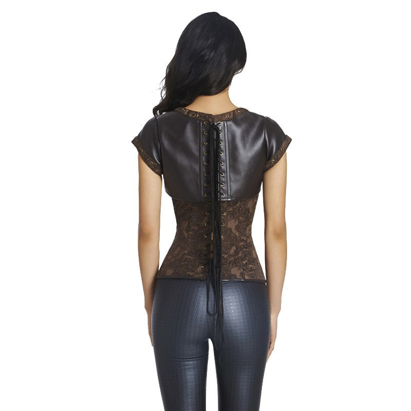 Hot Sexy Waist Corset With Belt - Sins & Temptations