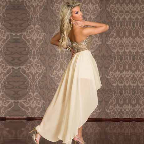 Strapless Midi Sequin Clubwear / Party - Sins & Temptations