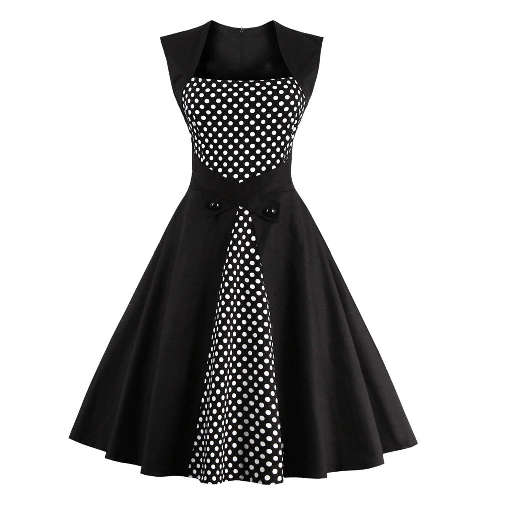 Women Casual Evening Party Sleeveless One Piece Dress - Sins & Temptations