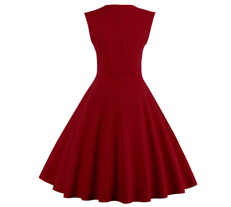 Women Casual Evening Party Sleeveless One Piece Dress - Sins & Temptations