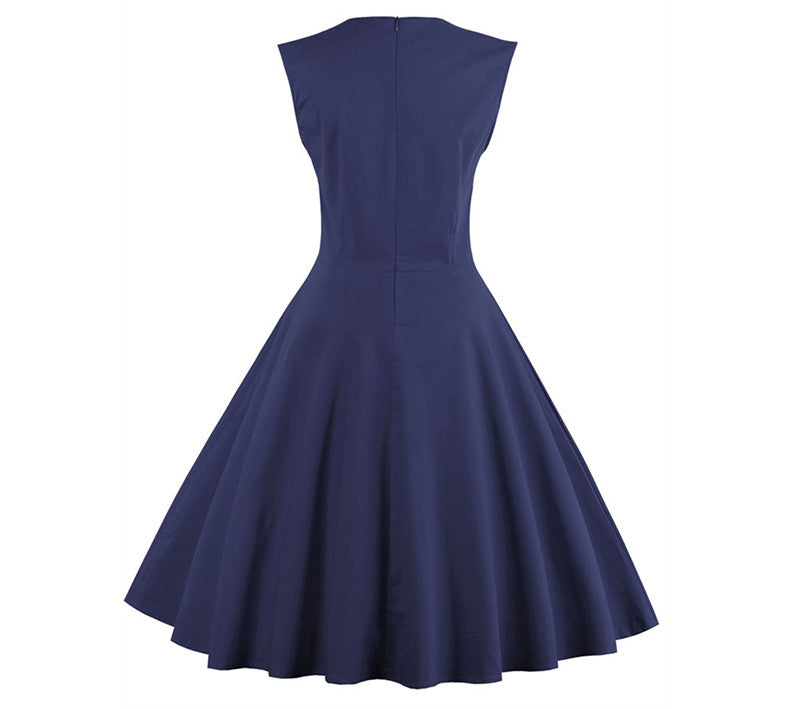Women Casual Evening Party Sleeveless One Piece Dress - Sins & Temptations