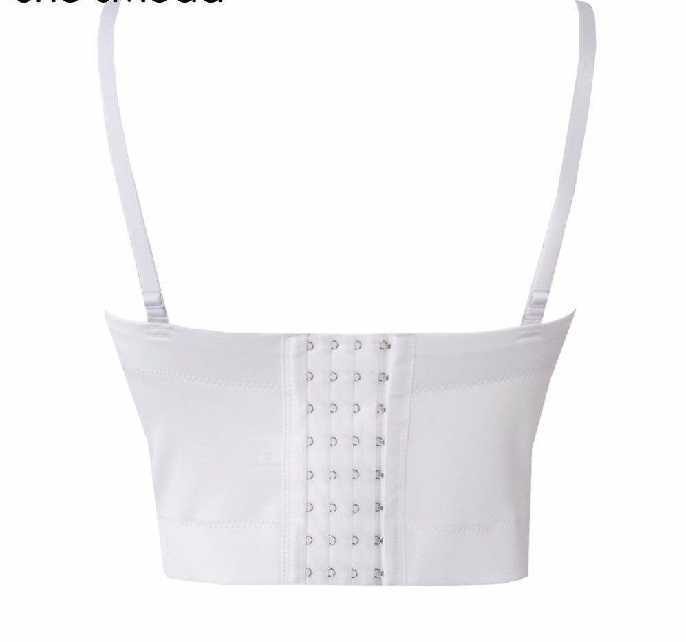 Fashion Geometric Women's Push Up Bustier Wedding Party Corset Cropped Top - Sins & Temptations