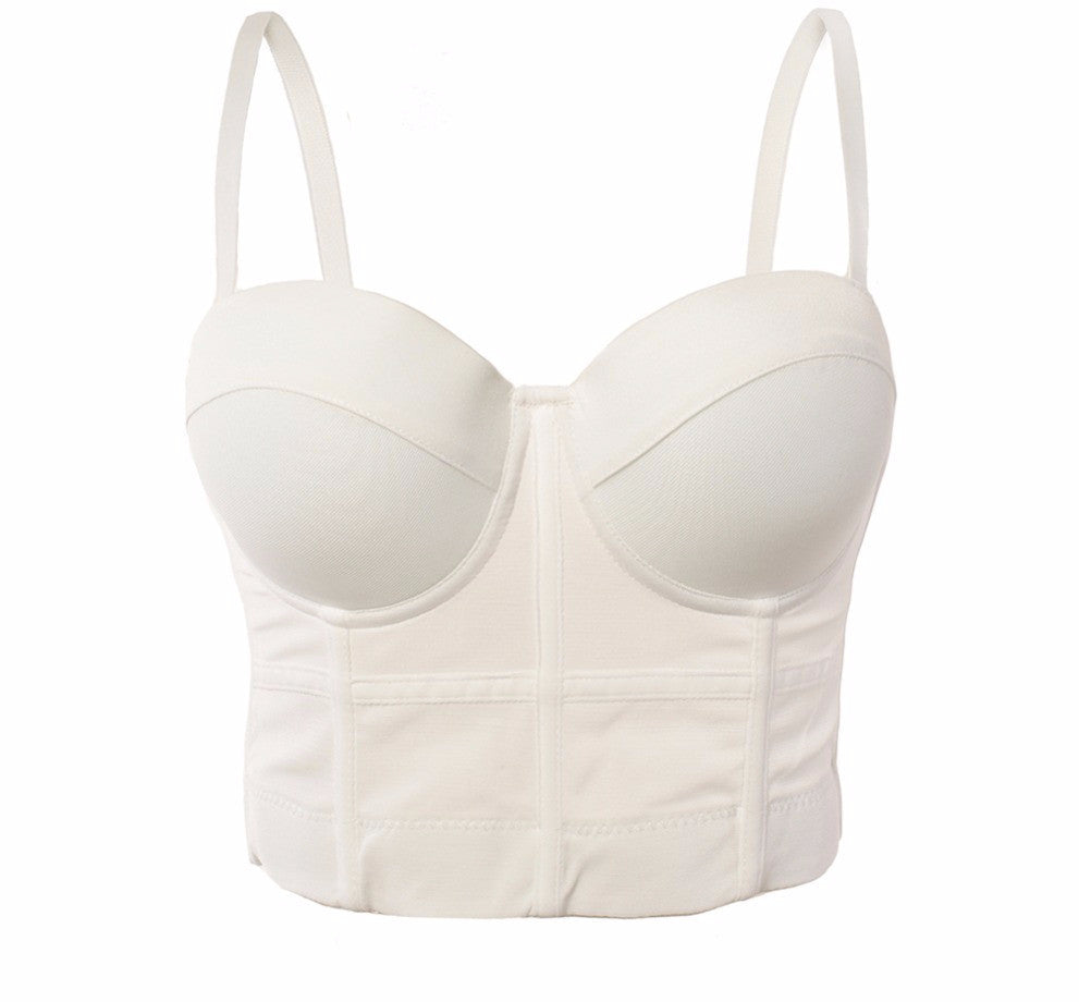 Fashion Mesh Push Up Bralet Women's Corset Bustier Bra Night Club Party Cropped Top - Sins & Temptations