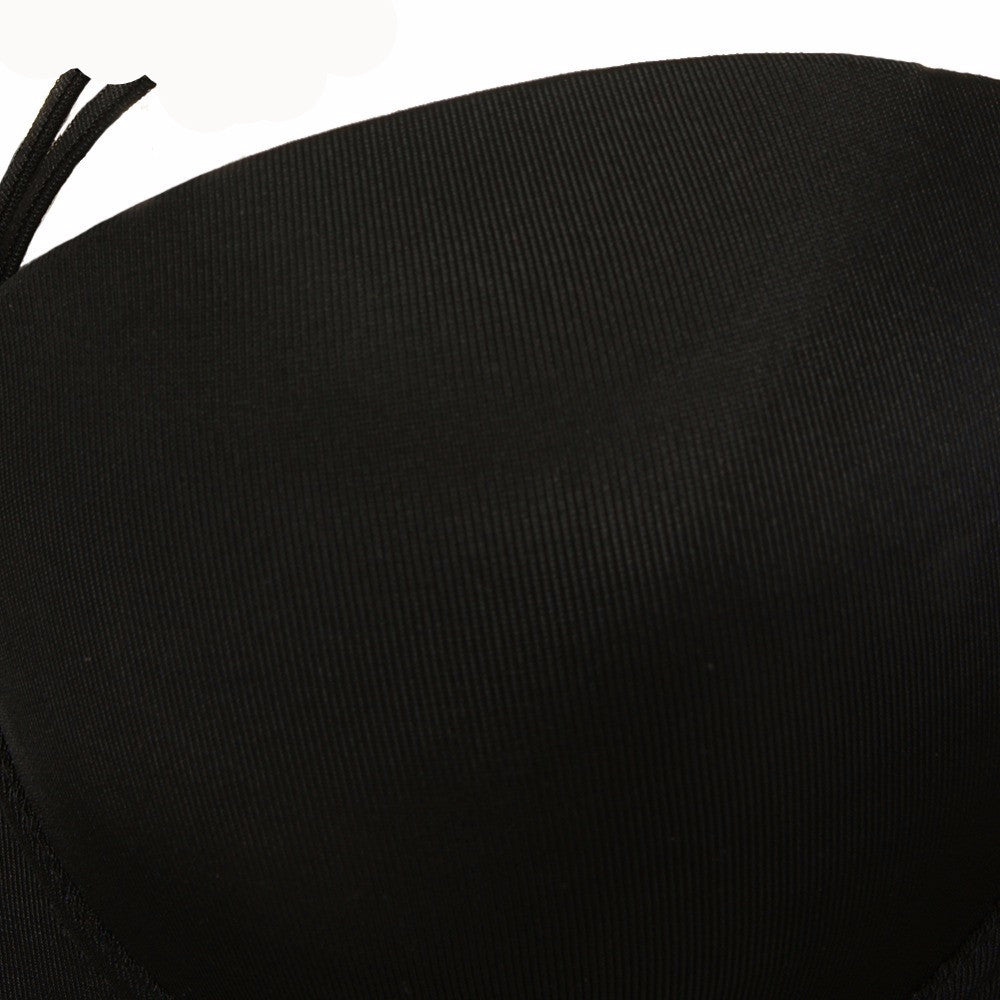 Basic Smooth Cut Cross Spandex Push Up Bralete Bustier Bra Cropped Top Vest - Sins & Temptations