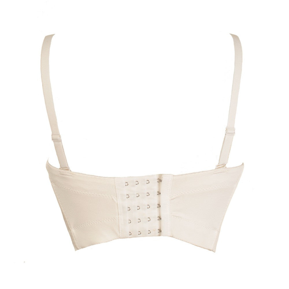 High-end Hand-made Pearls Jewel Diamond Bralet Women's Bustier Bra Cropped Top - Sins & Temptations