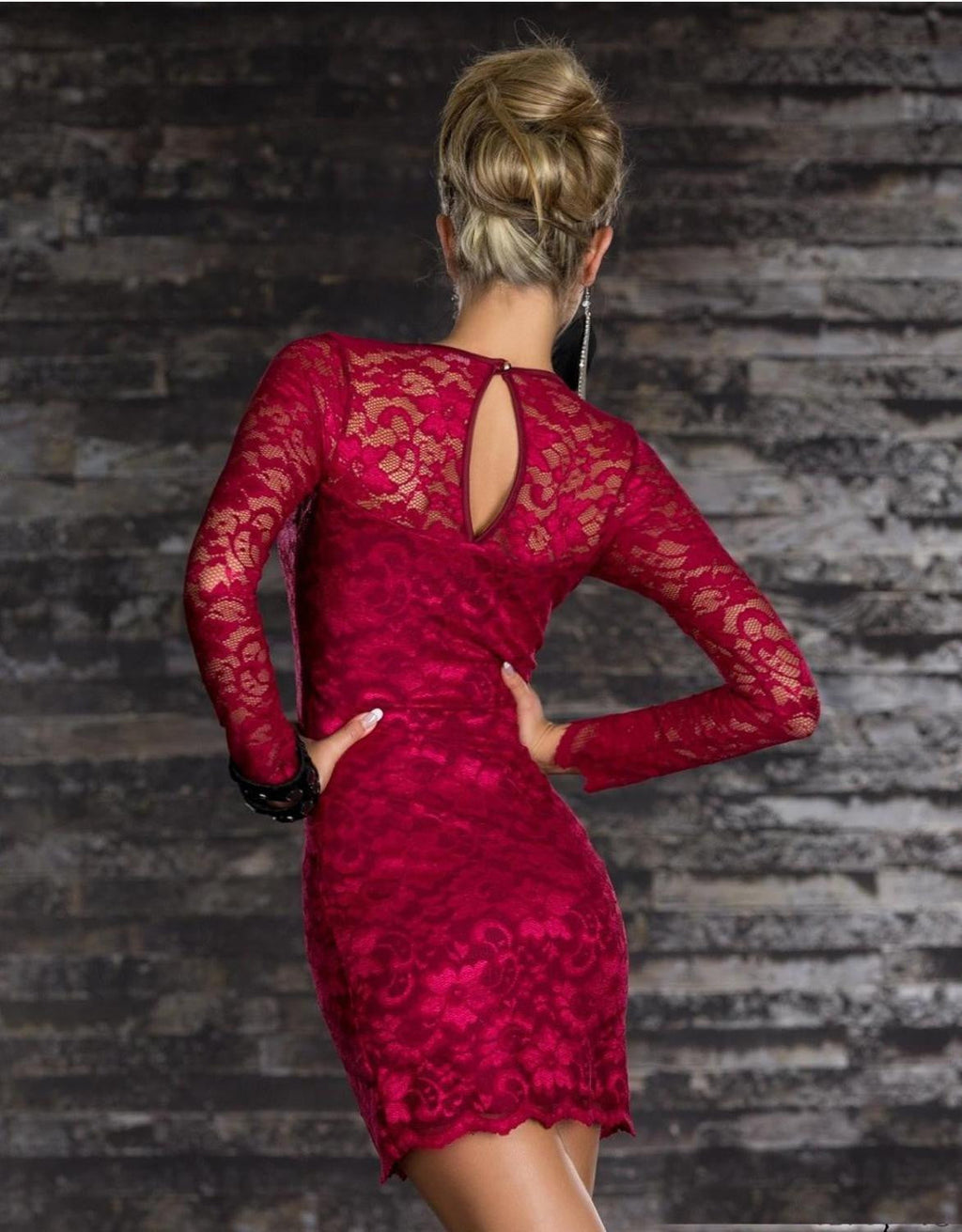 Long Sleeve Mini Casual Dress vestidos de fiesta - Sins & Temptations