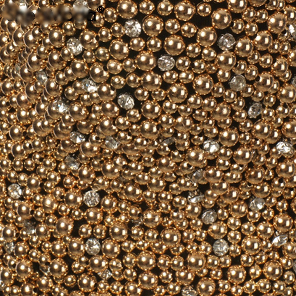 New Pearls Diamond Bead Bralette Women's Bustier Bra Cropped Top Vest - Sins & Temptations