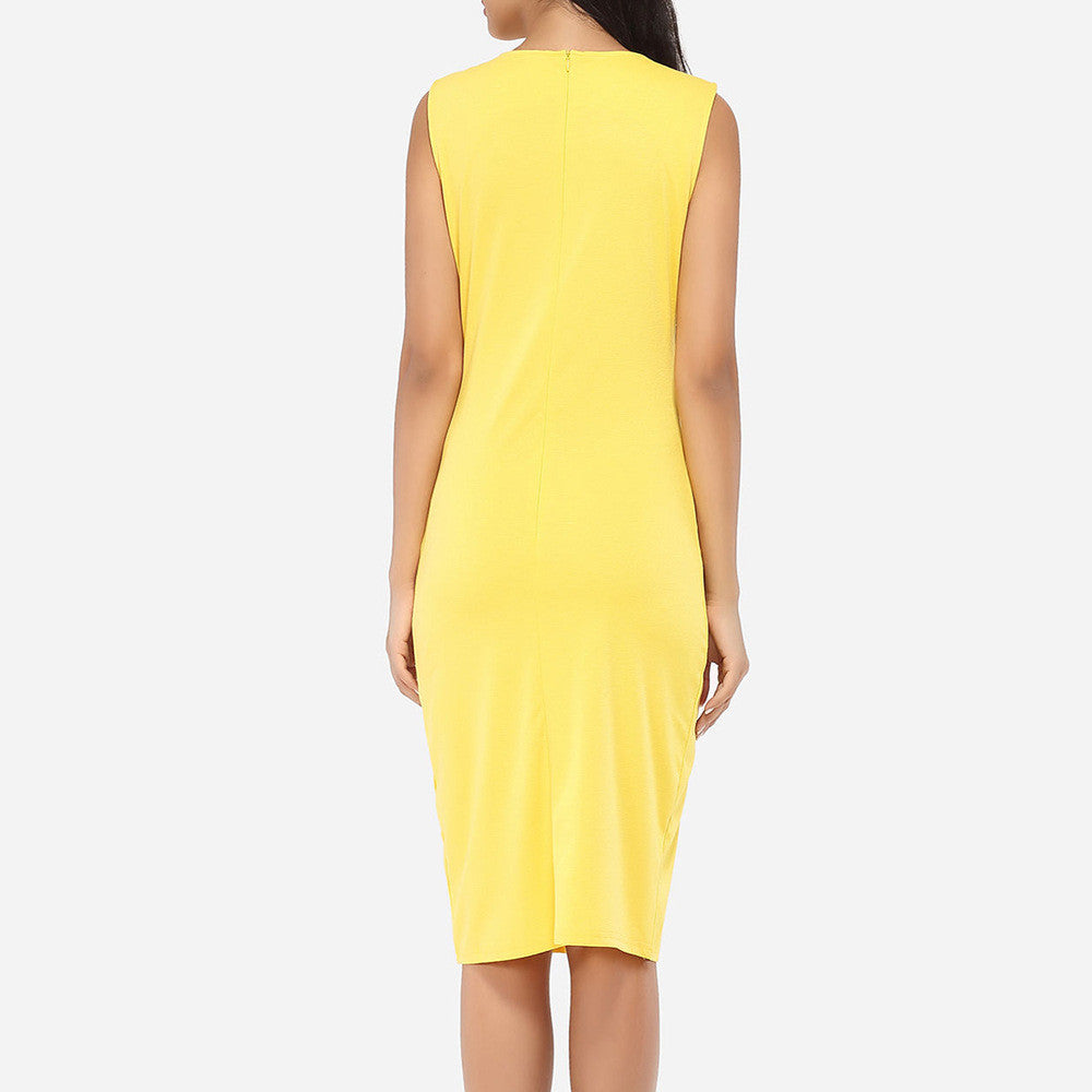 Pencil Formal Dress Work Wear Business Party Lace Knee Length Shealth Bodycon Dress - Sins & Temptations