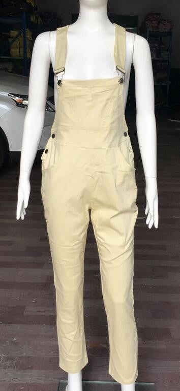 Denim Jumpsuit Zipper Romper - Sins & Temptations