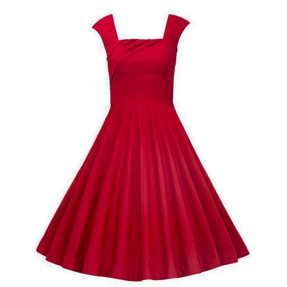 Plus Size Summer Dress Rockabilly Wedding Party Casual Dress Vestidos - Sins & Temptations