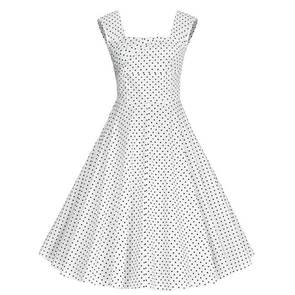 Plus Size Summer Dress Rockabilly Wedding Party Casual Dress Vestidos - Sins & Temptations