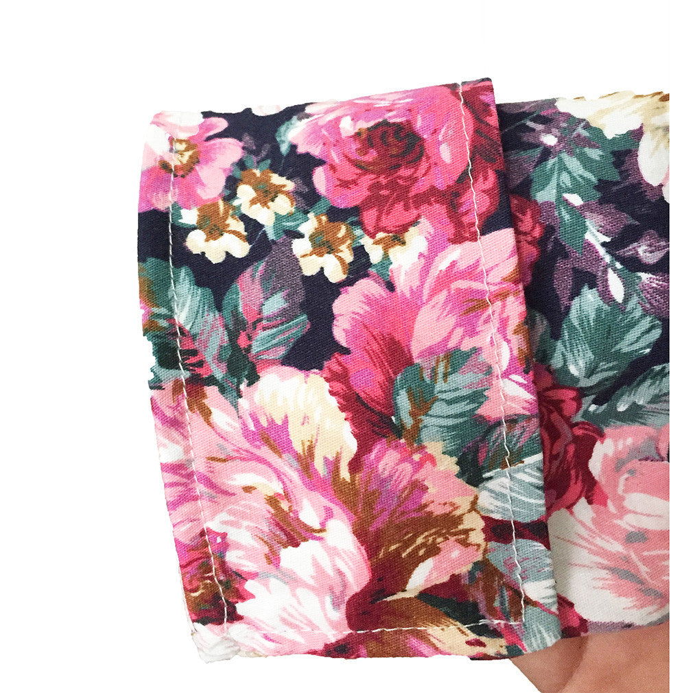 Vestidos Robe Full Sleeves Floral Print Elegant Retro Dress - Sins & Temptations
