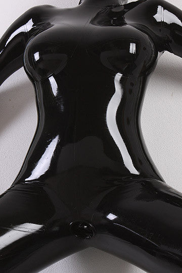 Women's Pure Latex Rubber Overall Bodysuit Fetish Latex Catsuit With Crotch Condom - Sins & Temptations
