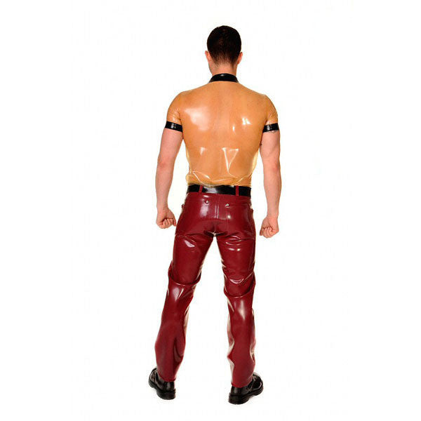 Free shipping Pure Latex rubber transparent clothes,latex top wear for men - Sins & Temptations