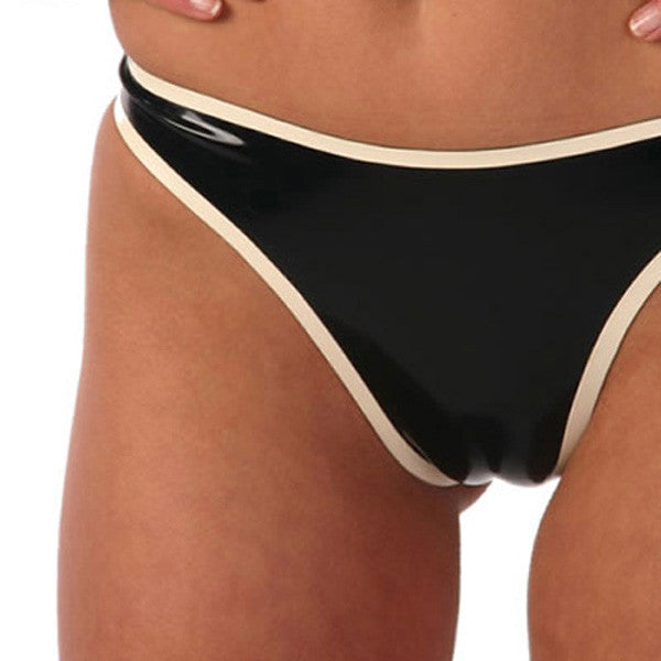Pure Latex Rubber Fetish T-back Sexy Women's Latex  G-string - Sins & Temptations