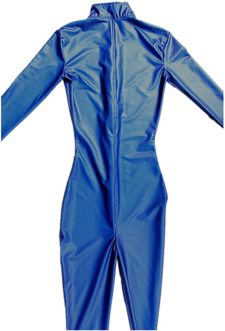 New Sexy Latex Bodysuit Turtleneck Latex Catsuits With Zipper Elastic Leotard Bodysuit - Sins & Temptations