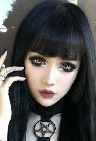 Female Sweet Girl Resin Half Head Doll Mask - Sins & Temptations