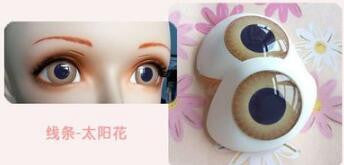 Female Sweet Girl Resin Half Head Doll Mask - Sins & Temptations