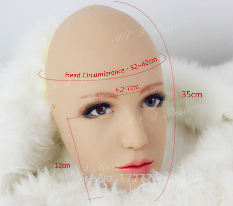 Realistic Luxury Custom Doll Mask - Sins & Temptations