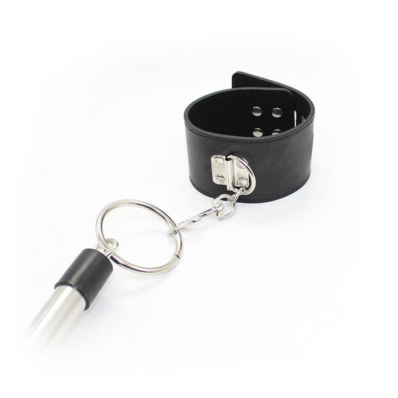 High Quality Pu leather Stainless Steel Spreader Bar Bondage With Hand cuffs And Ankle Cuffs - Sins & Temptations