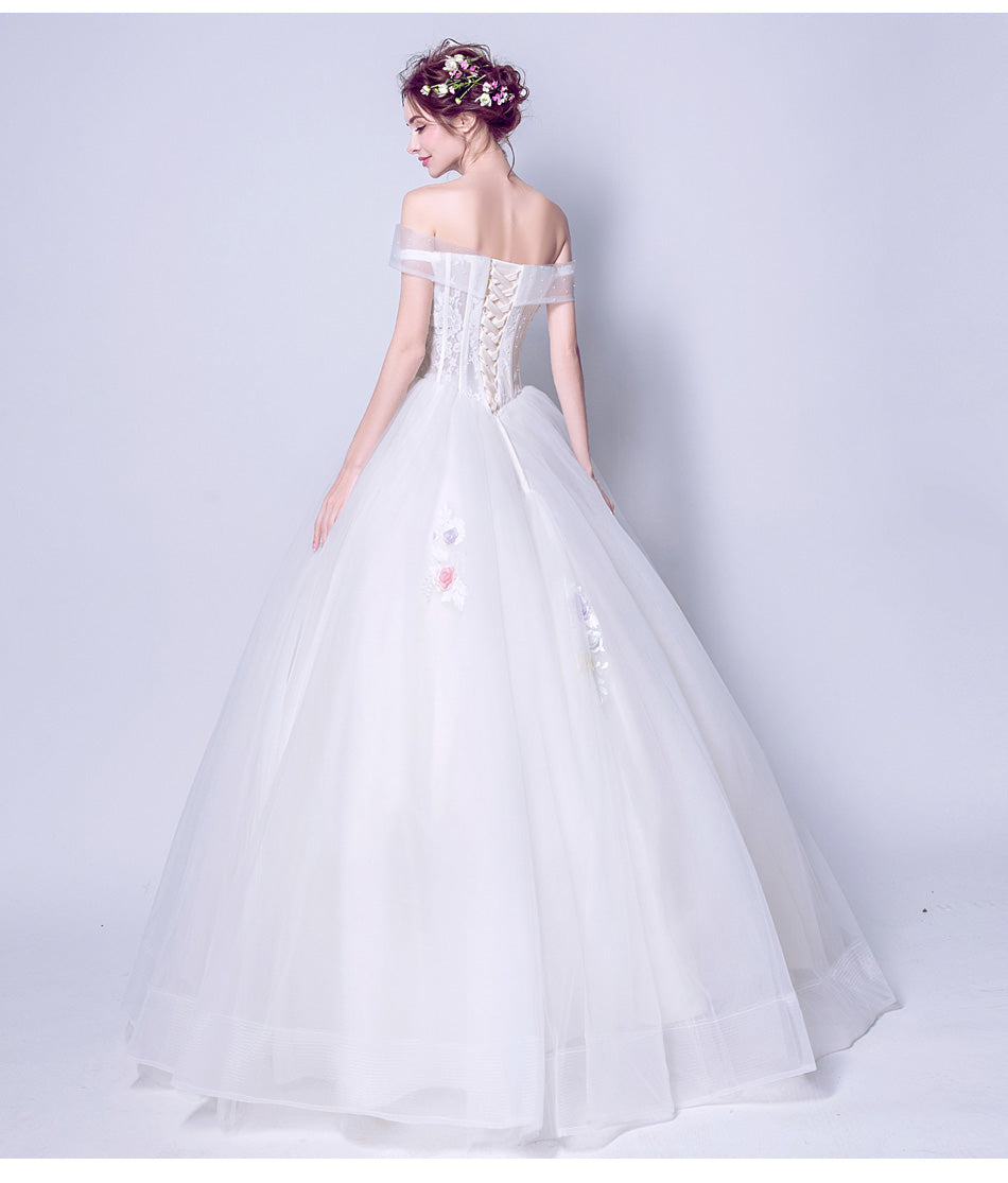 Light champone beading sexy women princess bridesmaid banquet party wedding bridal dress gown