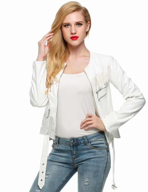 Rich Look Designer Faux Leather Jacket - Sins & Temptations - 12
