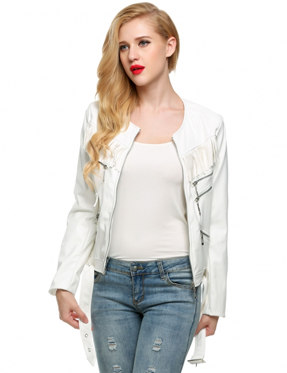 Rich Look Designer Faux Leather Jacket - Sins & Temptations - 13