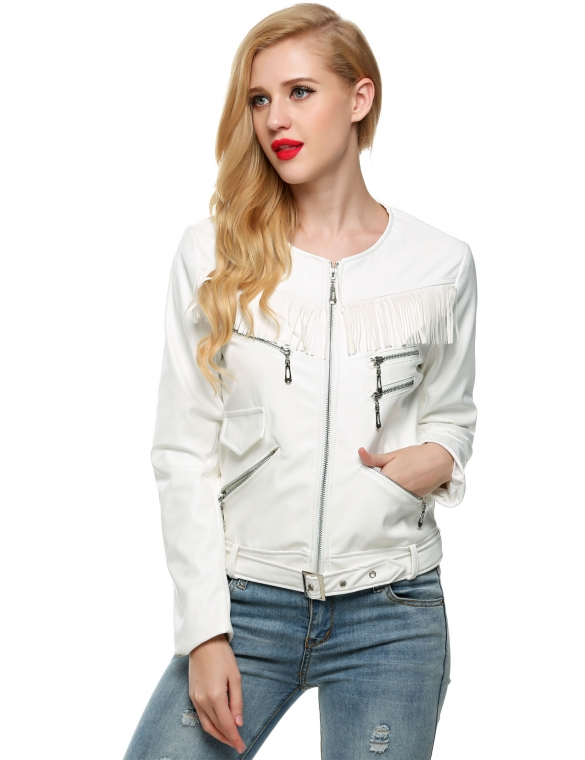 Rich Look Designer Faux Leather Jacket - Sins & Temptations - 14
