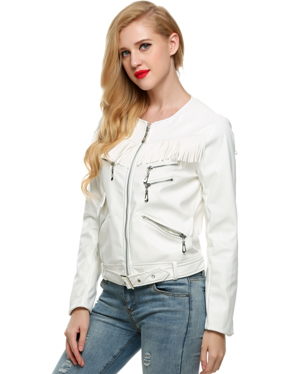Rich Look Designer Faux Leather Jacket - Sins & Temptations - 15