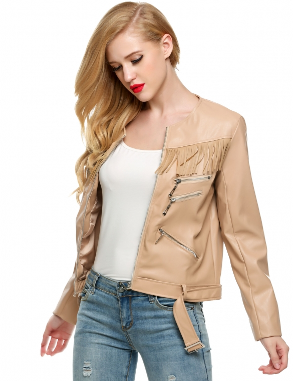Rich Look Designer Faux Leather Jacket - Sins & Temptations - 2