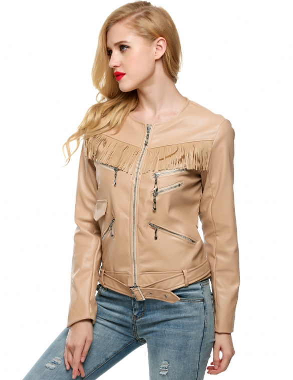 Rich Look Designer Faux Leather Jacket - Sins & Temptations - 3
