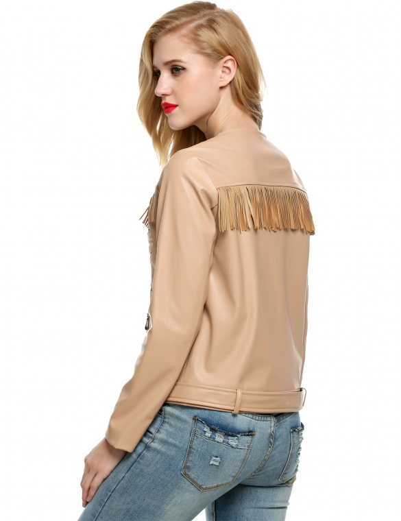 Rich Look Designer Faux Leather Jacket - Sins & Temptations - 4