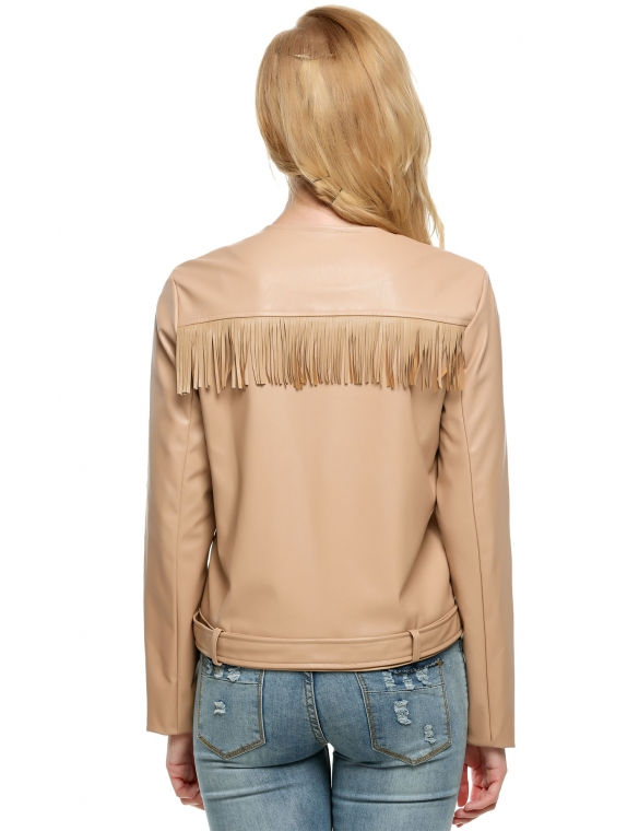 Rich Look Designer Faux Leather Jacket - Sins & Temptations - 5