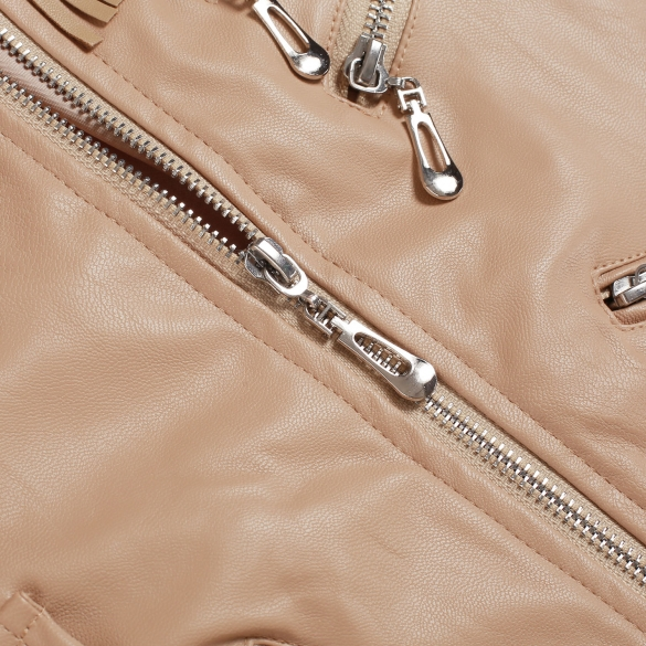 Rich Look Designer Faux Leather Jacket - Sins & Temptations - 6